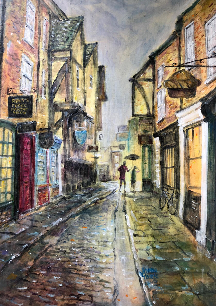 The Shambles York UK by John Randall York